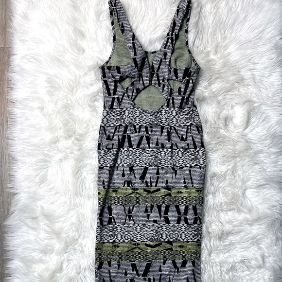 UO silence + noise slit dress - Picture 2 of 16